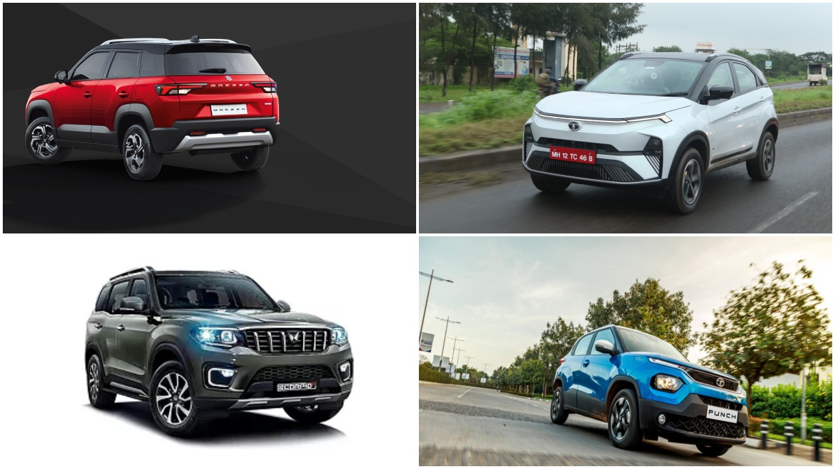 Best-selling SUVs Jan 2024