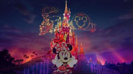 drone show, drone work, drones, disneyland, disneyland paris
