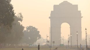 The weather office has forecast a partly cloudy sky with the possibility of very light rain in Delhi today (Image/Reuters)