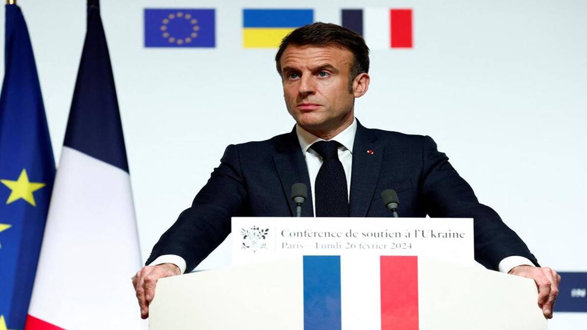 Emmanuel Macron, on Russia Ukraine war