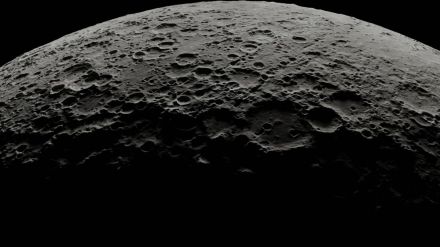 The study, which reveals the evidence for enhanced possibility of water ice occurrence in the polar craters of the moon, was conducted by ISRO.