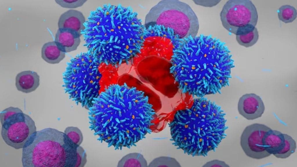 Genetic modification of T cells targets cancer in CAR-T therapy.