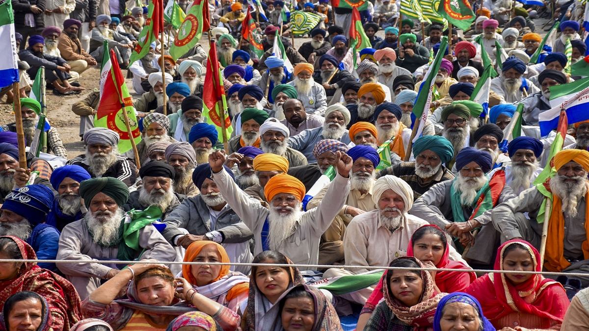 Farmers protest, Farmer death Farmers protest, Farmer death