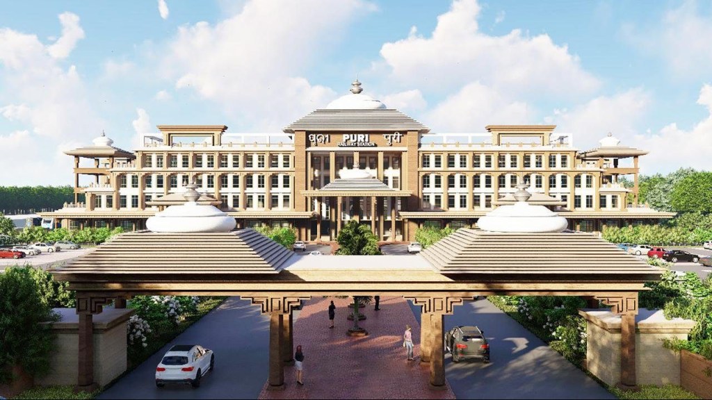 The re-development of the station is taking place under the ambitious Amrit Bharat station scheme (Image/ANI) The re-development of the station is taking place under the ambitious Amrit Bharat station scheme (Image/ANI)