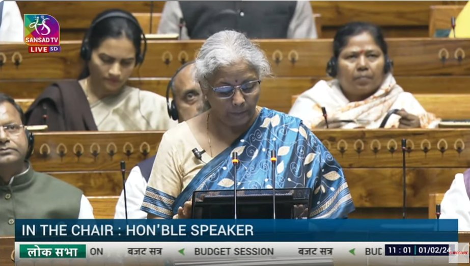 Budget 2024 Full Speech (Image/Sansad TV)