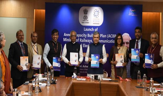 The capacity building Plan for the Ministry of Railways is intended to enhance the skills and knowledge of railway employees (Image/PIB)