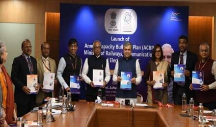 The capacity building Plan for the Ministry of Railways is intended to enhance the skills and knowledge of railway employees (Image/PIB)