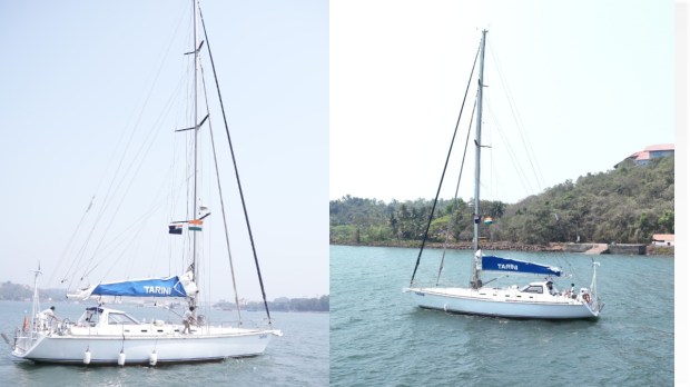 This expedition is their final practice before the circumnavigation in September. (Image: Indian Navy)