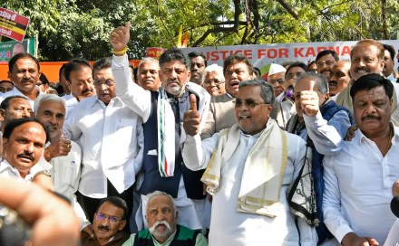 Kerala, Tamil Nadu join Karnataka to protest against Centre over unfair allocation of funds Kerala, Tamil Nadu join Karnataka to protest against Centre over unfair allocation of funds
