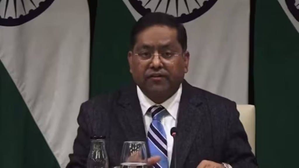 MEA Spokesperson Randhir Jaiswal