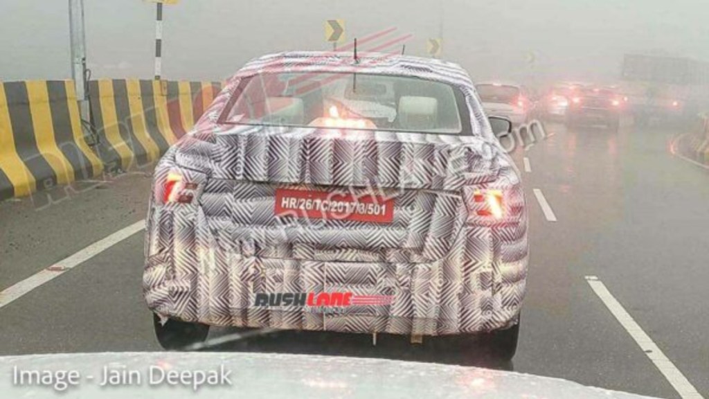 Maruti Dzire spied
