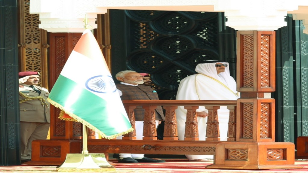 Modi in Qatar
