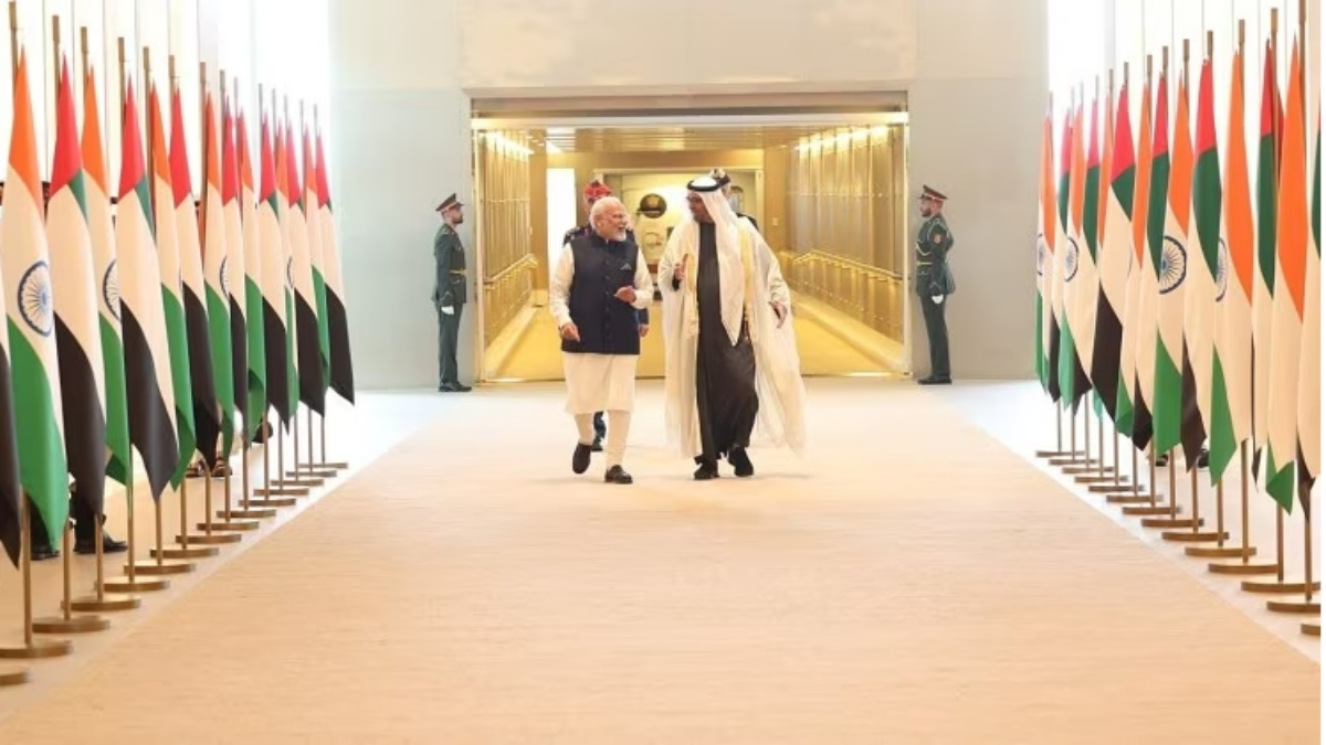 Modi in UAE Modi in UAE