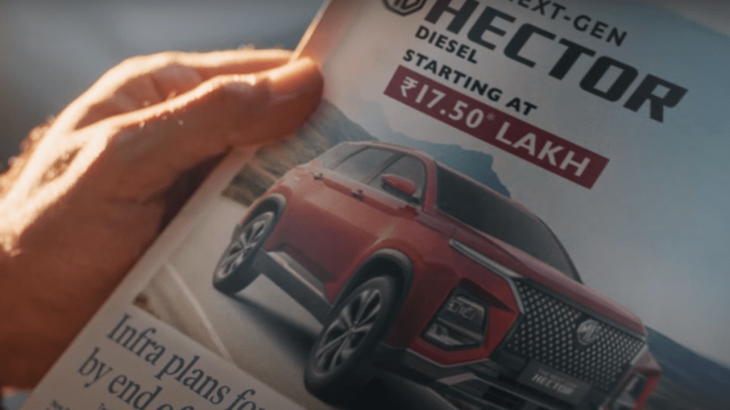 The campaign comprises one film each for its three SUVs- Hector, Astor, Gloster