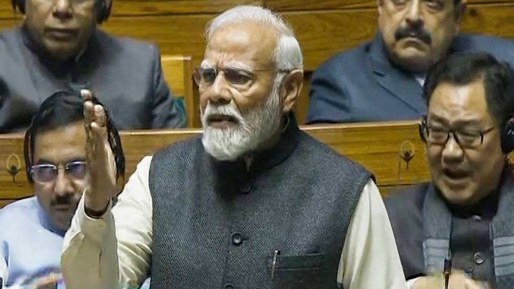 Modi speech in Lok Sabha: PM shreds Congress in Parliament