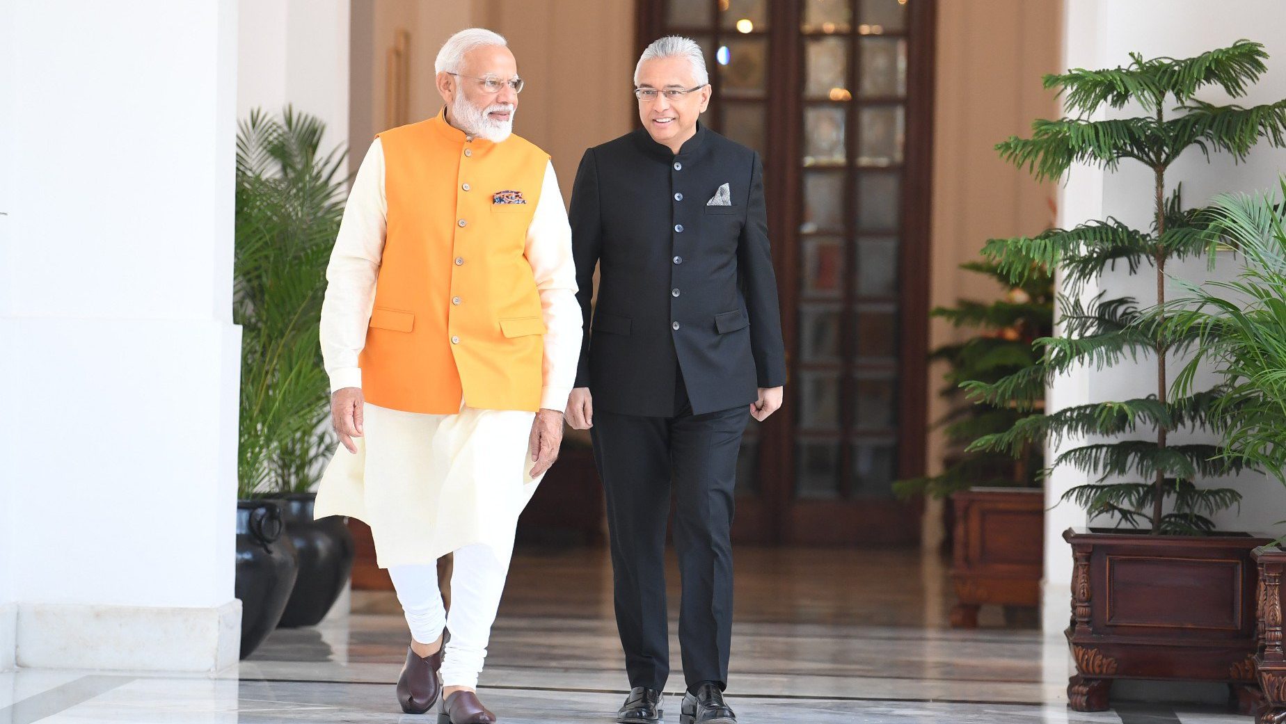 India shares deep-rooted and decade-old ties with the island nation nestled in the western Indian Ocean (Image/@narendramodi)