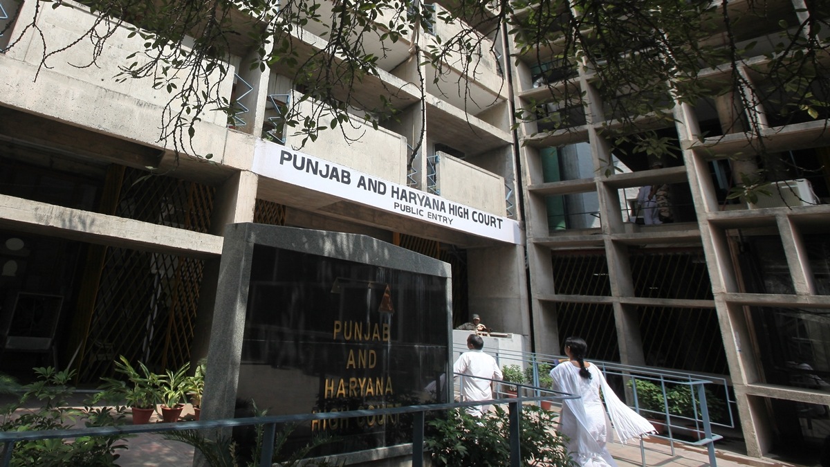Punjab and Haryana High Court in Chandigarh. Express Photo/File.