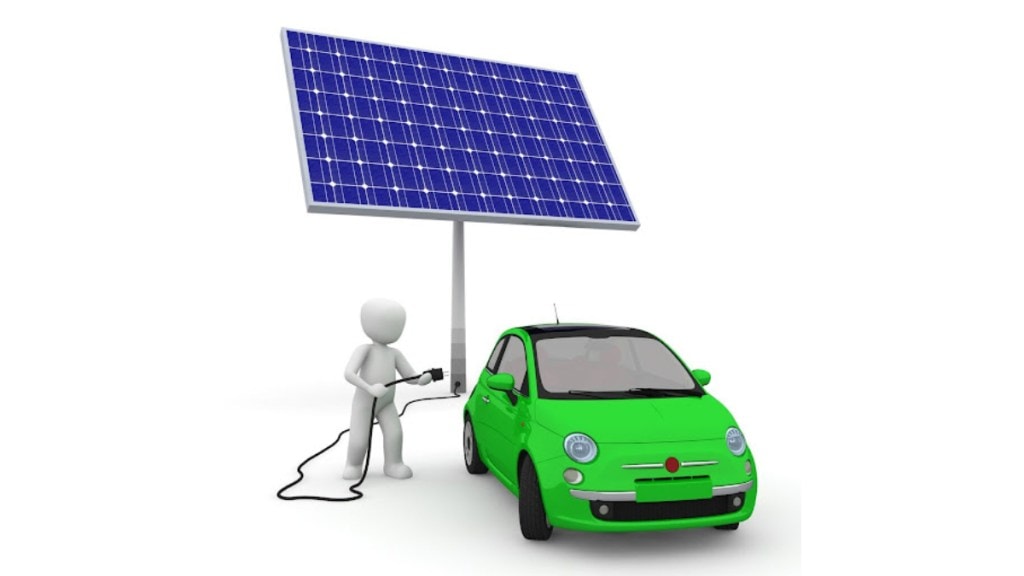 Rooftop solar EV charging