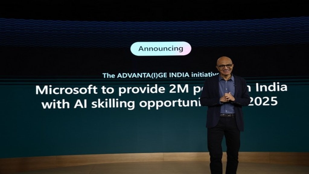 The ADVANTA(I)GE INDIA initiative by Microsoft aims to accelerate India's AI transformation while upholding principles of responsible AI adoption.