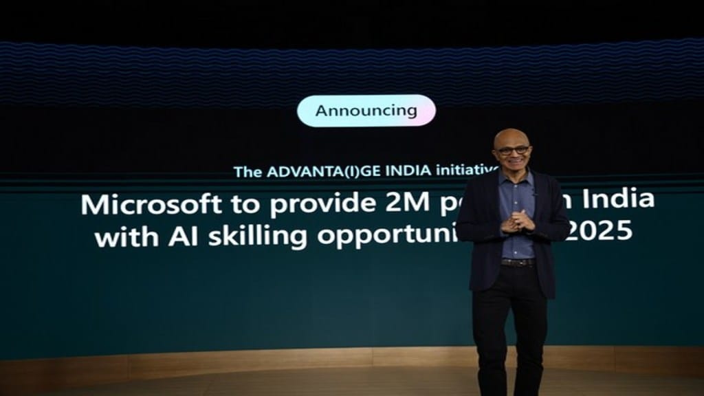 The ADVANTA(I)GE INDIA initiative by Microsoft aims to accelerate India's AI transformation while upholding principles of responsible AI adoption.