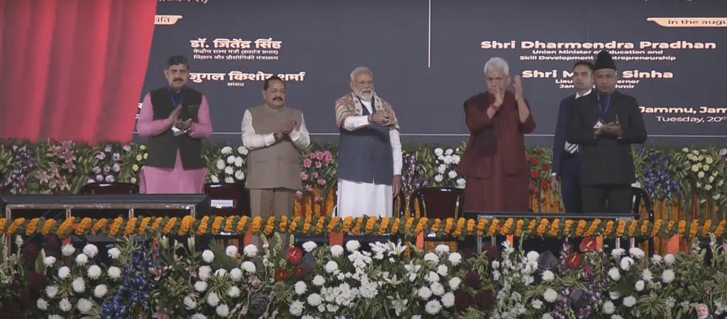 The slew of projects are from several sectors including railways, healthcare, and education among others (Image/YT-NarendraModi)