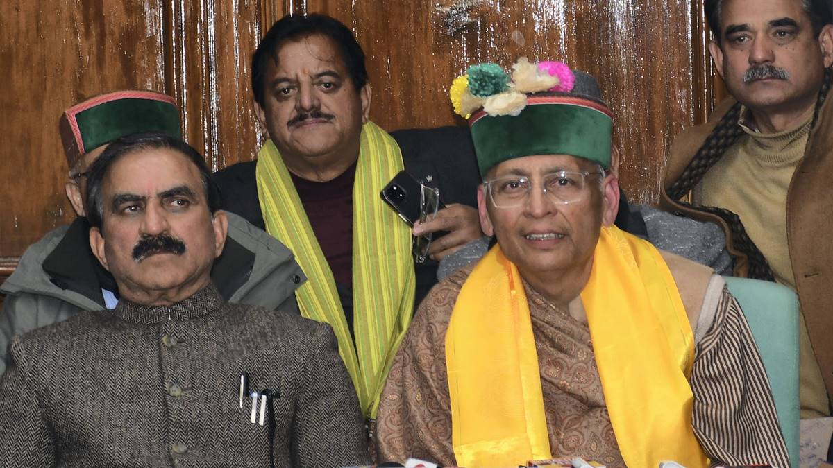 Sukhwinder Sukhu faces litmus test in Himachal Pradesh Sukhwinder Sukhu faces litmus test in Himachal Pradesh