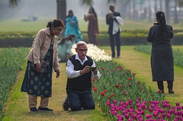 Commencing on February 10th and continuing until February 21st, 2024, the 12-day festival unfolds on the lawns along Shantipath Road in Chanakyapuri, offering a picturesque setting for visitors to revel in. (PTI Photo)