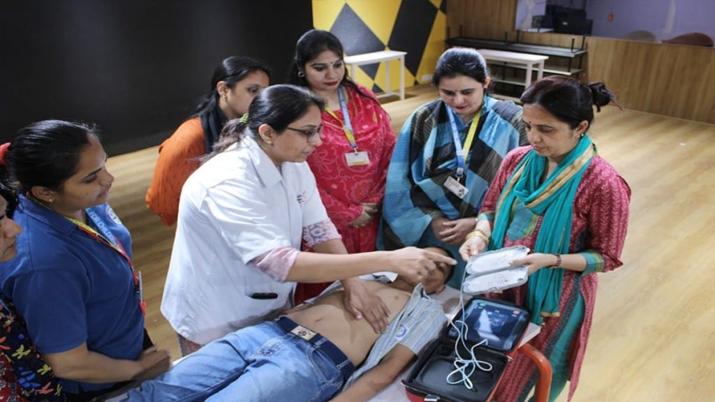 The school-based AED programs have demonstrated a high survival rate for individuals suffering sudden cardiac arrest in high schools in Western countries