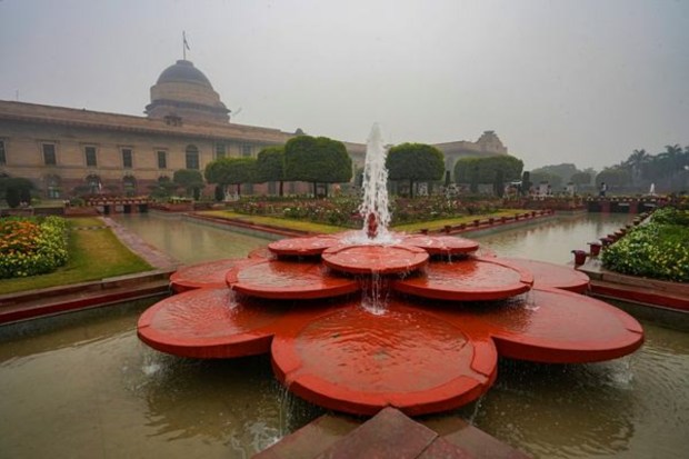 The entry to the Amrit Udyan is free of cost and tickets can be booked online. (Image: PTI)