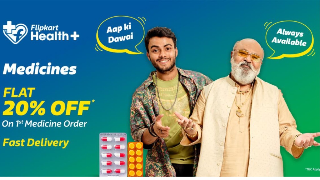 The campaign created by Lowe Lintas Bengaluru showcases Flipkart Health+ as the go-to platform for all medicinal needs with a localised touch
