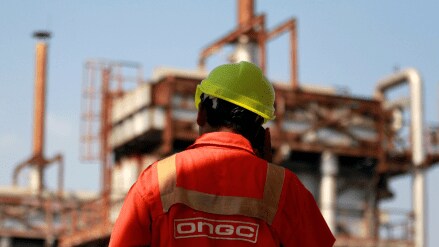 ONGC share price today