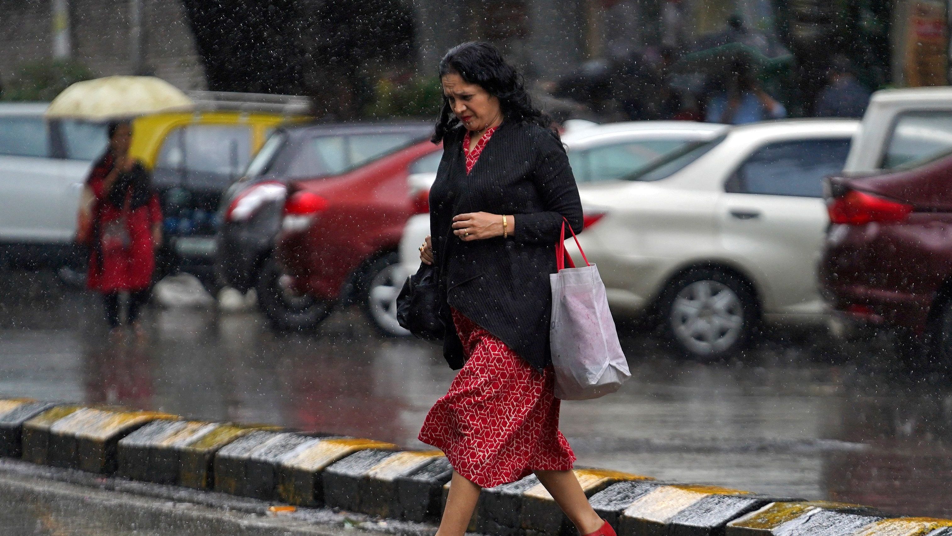 Delhi-NCR witnessed heavy rainfall early Tuesday morning (Image/Reuters)