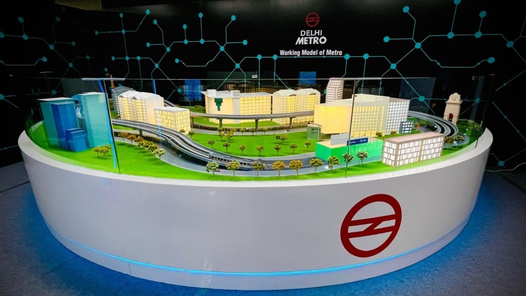 Interactive ‘Museum’ at Shivaji Stadium Metro station (Image/DMRC) Interactive ‘Museum’ at Shivaji Stadium Metro station (Image/DMRC)