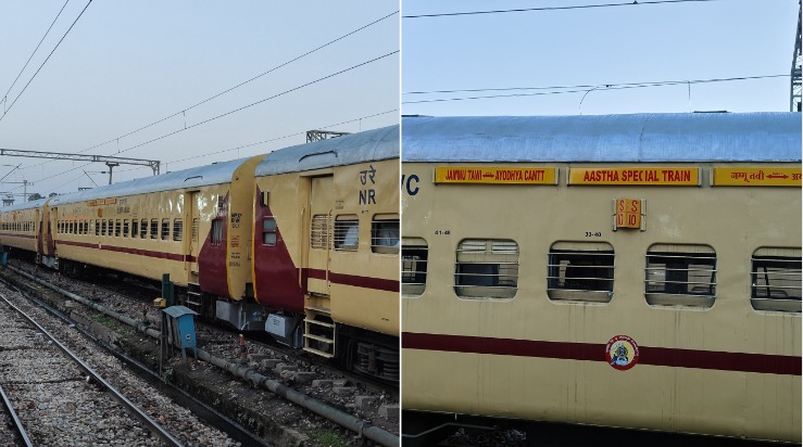The Indian Railways is running more than 200 Aastha special trains from various cities and tier 1 and tier 2 towns across India (Image/Twitter) The Indian Railways is running more than 200 Aastha special trains from various cities and tier 1 and tier 2 towns across India (Image/Twitter)