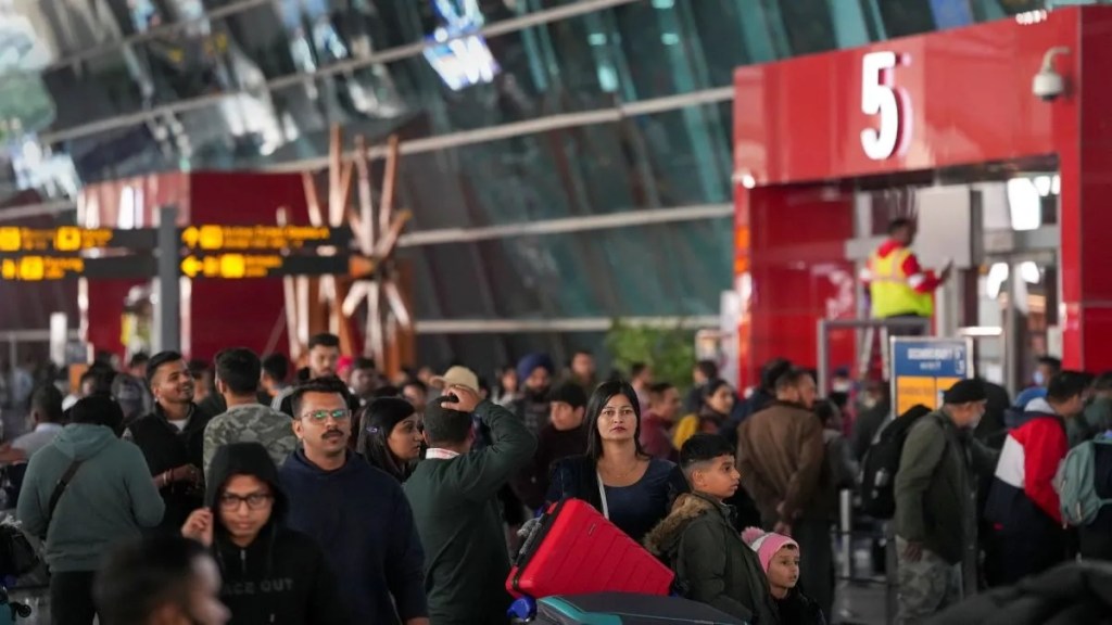 Delhi airport, international aviation hub, jyotiraditya scindia
