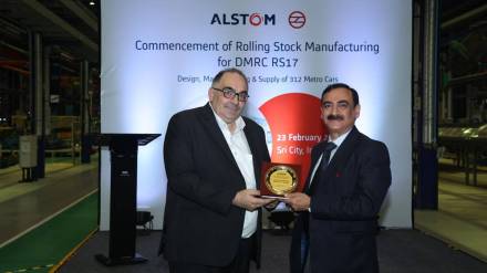 delhi metro, dmrc, alstom, metropolis, metro trainsets