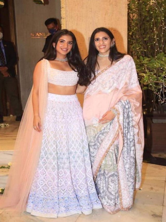 Radhika Merchant, Shloka Mehta, Anand Piramal