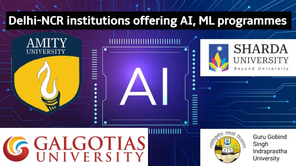 Greater Noida based Sharda University, offers a four-year undergraduate programme in B.Tech Artificial Intelligence.
