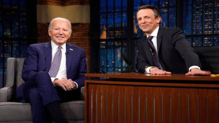 joe biden interview with Seth Meyers joe biden interview with Seth Meyers