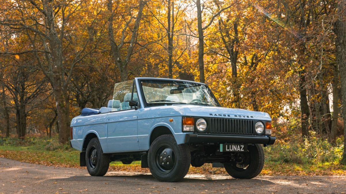 lunaz electric range rover
