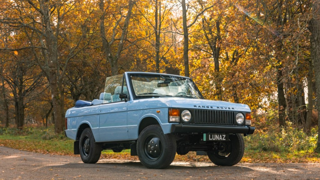 lunaz electric range rover