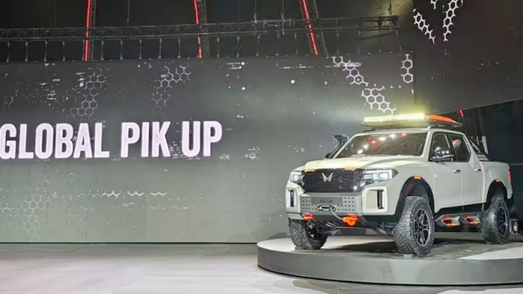 mahindra scorpio x pick up