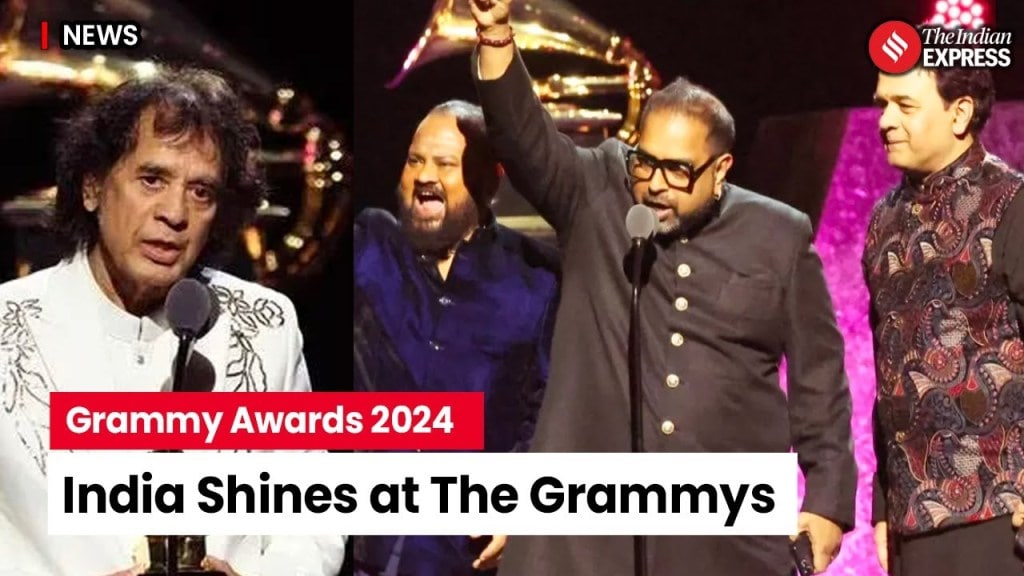 India bags five coveted awards at Grammys 2024 (Express Photo)