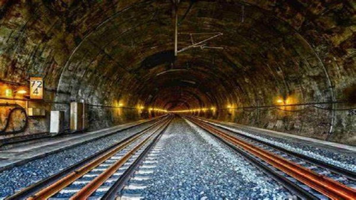 Electrification of Indian Railways’ longest rail tunnel