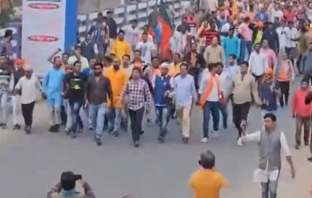 Sandeshkhali unrest: BJP workers clash with police, cops resort to lathicharge | Video