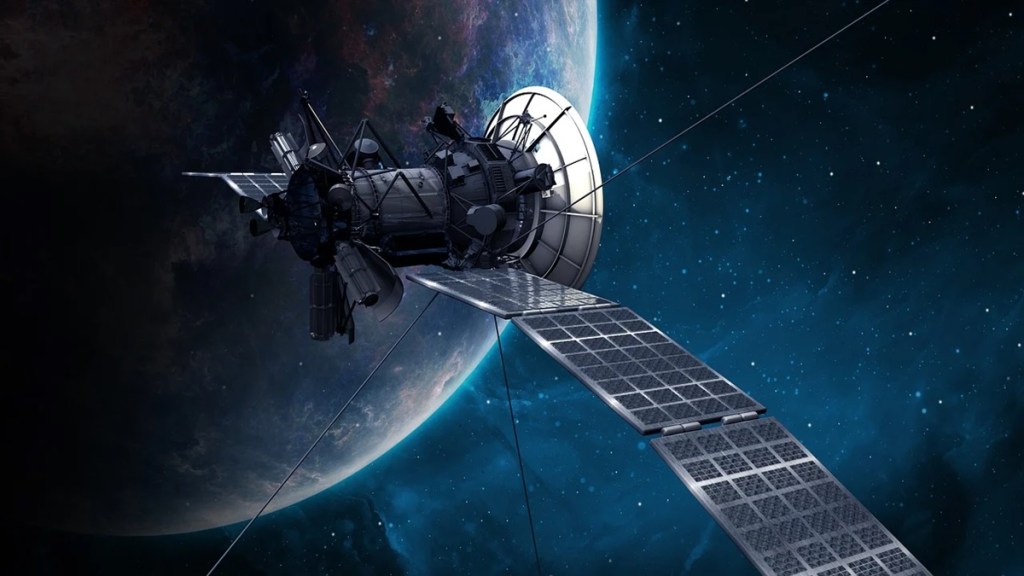 Space war between Eastern world and Western world