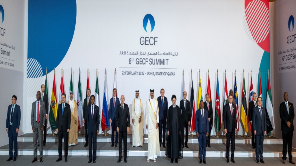The 6th GECF Summit of Heads of State and Government of the Gas Exporting Countries Forum (GECF) Member Countries gathered in Doha on February 22 2022 (Image: GECF)