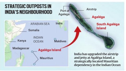 The upgraded 3km long airstrip will facilitate larger aircraft like the P8I Poseidon to operate from it. (Image: X) The upgraded 3km long airstrip will facilitate larger aircraft like the P8I Poseidon to operate from it. (Image: X)