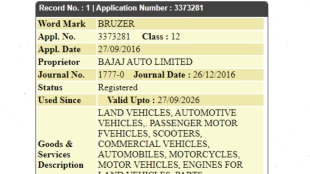 Bajaj Bruzer