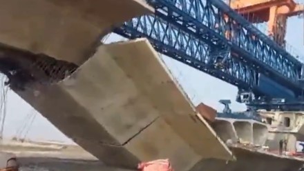 One killed, several injured as under-construction bridge collapses in Bihar One killed, several injured as under-construction bridge collapses in Bihar